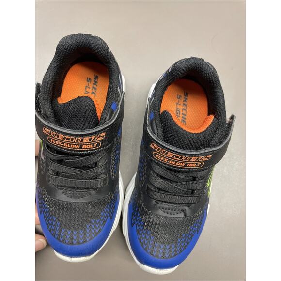 Sketchers S Lights Boots Roomy Fit Toddler Size 9 Lot Of 3 Pairs Of Shoes - Picture 12 of 16